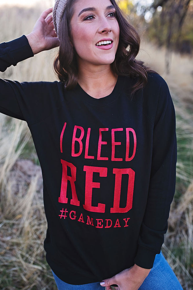 I Bleed Red Sweatershirt