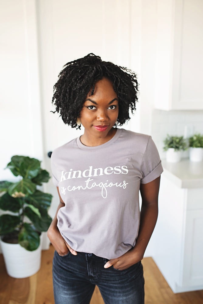 Kindness is Contagious Tee - Copper Sky Boutique
