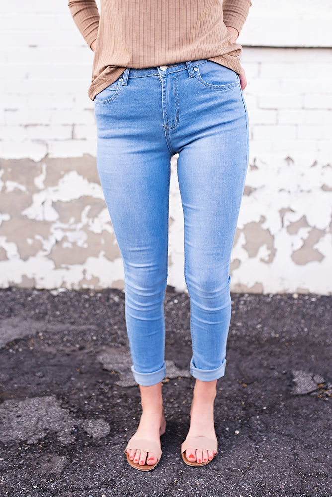 Darcey High Waisted Jeans - Copper Sky Boutique